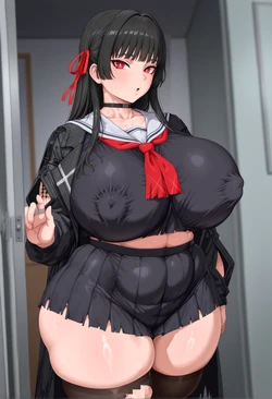 [アキ2nd] Kuchiba Chisa [AI Generated] 作品封面