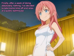 Milim at the hotspring [AI Generated] 作品封面