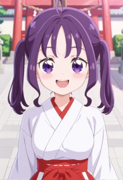アイドル巫女① [AI Generated] 作品封面