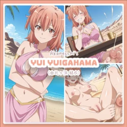 [ᴀᴋᴀɴᴇ/Akanecchi] [B+C] Yuigahama Yui Footjob // 由比ヶ浜 結衣 | Oregairu (90P+) [AI Generated] 作品封面