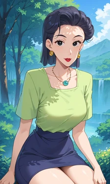 [OneDollar] Kazama Mineko｜風間みね子 [AI Generated] 作品封面