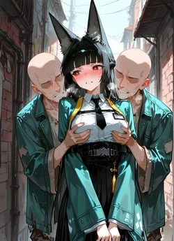 [AI Generated] 星見雅、スラム潜入 作品封面