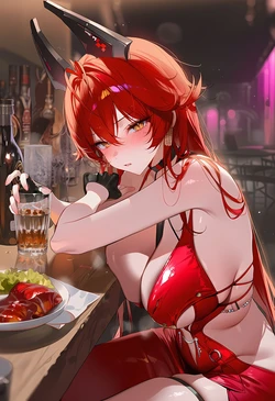 apaper) [NIKKE] red hood BBC [AI Generated] 作品封面