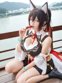 [girlcosAI/mihocos] No. 5 Ting Yun [AI Generated] 作品封面