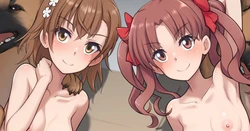 [Akai] Mikoto & Kuroko (Toaru Kagaku no Railgun) 作品封面