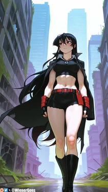 Akame (Akame ga Kill) WienerGens AI Generated 作品封面