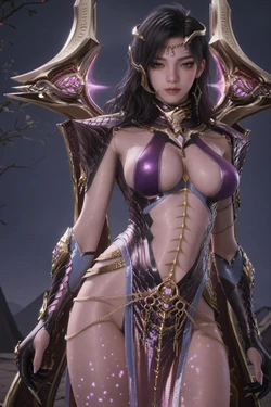 [AI Generated]逆战 精绝女王荤素 作品封面