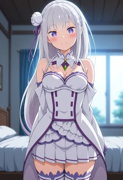 [Hakonekomi] Emilia (ReZero) エミリア (リゼロ) [141P] (Patreon) [AI Generated] 作品封面