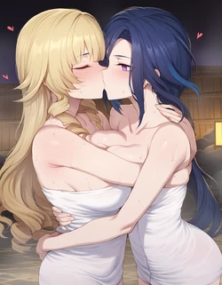 kkoi クロリンデxナヴィア clorinde x navia R18＋(140+枚image) [AI Generated]