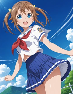 [azusa PATREON] High School Fleet – Misaki Akeno 375P [AI Generated] 作品封面