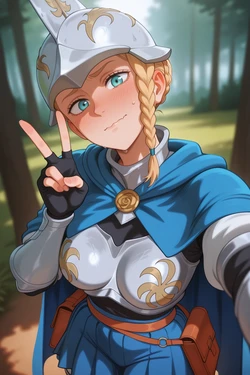 WaifuInvoker Charlotte Roselei | Black Clover [AI Generated] 作品封面