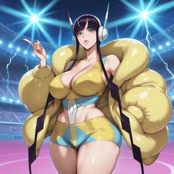 [PS-AI] (PATREON) Elesa (Pokemon) [AI Generated] 作品封面