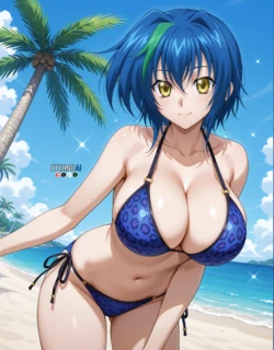 [EternoAI] Xenovia Quarta 🔞 | High School DxD + [EXTRAS] | Xenovia Leopard Bikini (2025-05-02) [AI Generated] 作品封面