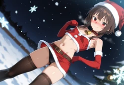 [Amakawa is reflecting.] 【Konosuba】Megumin: Ultimate White Turbid EXPLOSION Flooding Her Womb on Holy Night! 240p [AI Generated] 作品封面