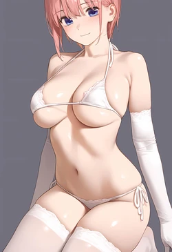 [Scallion flavor] 白ビキニ [AI Generated] 作品封面