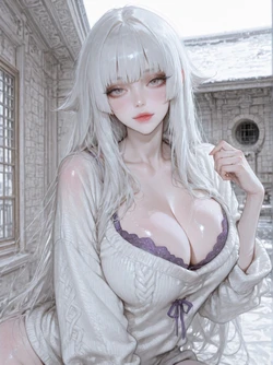 [rinting67] 02072026｜Cold Shrine Goddess • 氷の女神 [AI Generated] (73p) 作品封面