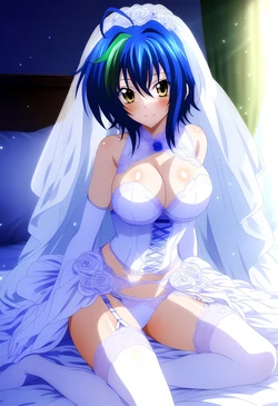 [Setsuna] Xenovia Quarta Bridal Edition (ゼノヴィア) (High School DxD) [T1/50P] (Patreon) [AI Generated]