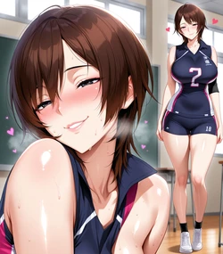 [spe-than] Tsuzuki Shiori Volleyball Club Cosplay Sex (Patreon) [AI Generated]