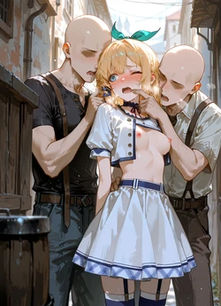 [AI Generated] ルミア=ティンジェル、スラム潜入 作品封面