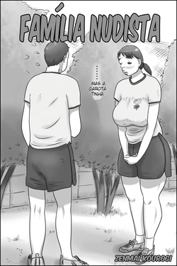 [Zenmai Kourogi] Razoku Kazoku | Familia Nudista [Português] Reeditado 作品封面