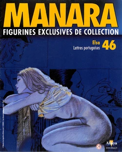 [Milo Manara] Figurines #46 : Elsa - Lettres portugaises [French] 作品封面