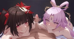 [白楯誤射] 花火＆符玄 (崩壊:スターレイル)
