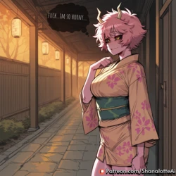 ShanalotteAI (F/F) Mina Ashido x Android 21 (DBZ x MHA) (31 img set) [AI Generated] 作品封面