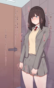 [さくさくノンフライ] スカート越しオナニーふたなりちゃん (ブルーアーカイブ) 作品封面