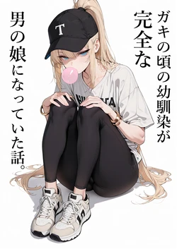 [へんまに。 ]ガキの頃の幼馴染が完全な男の娘になっていた話。 [AI Generated] 作品封面