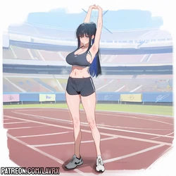 [Patreon] (Lavrx) Saori [AI Generated] 作品封面