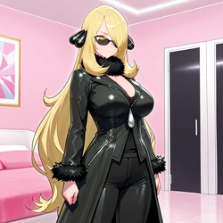 pokemon e love - Cynthia (Pokemon) (Patreon) (AI Generated)