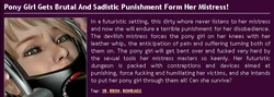 [XL-3D] Pony girl gets brutal and sadistic punishment form her mistress 作品封面
