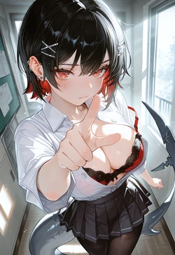 [MoekoAI] Ellen Joe Shirt Pose [AI Generated]