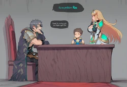 The Secret Adventures of Pyra and Mythra [NTR]  Hoorpy [AI generated] 作品封面