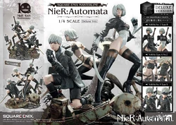 2B, 9S and A2 - Nier Automata 1/4 Scale Figure - Prime 1 Studio Statue (Square Enix Masterline Collection) 作品封面