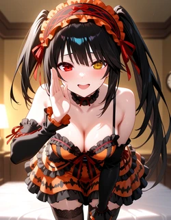 [AI Generated] 時崎狂三 (デート・ア・ライブ) Kurumi Tokisaki 作品封面