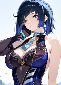 [Bazill/BeachB] Yelan (old set) Patreon) [AI Generated] 作品封面