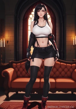 [Axxia] Tifa Lockhart - Final Fantasy VII [AI Generated] 作品封面