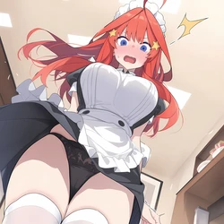 [BlueBird] Satsuki Nakano (Maid) [AI Generated] 作品封面