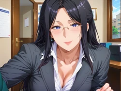 [SantpixvArt] 群堂みさき [AI Generated] 作品封面