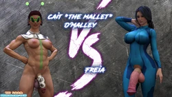 [Squarepeg3D] The F.U.T.A. - Match 11 - Cait vs Freia[个人机翻]