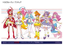 Tropical-Rouge Pretty Cure Settei 作品封面