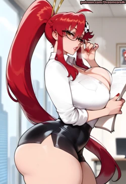 DreamcoreArt - Yoko Littner (Gurren Lagann) (Patreon) (AI Generated) 作品封面