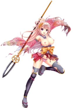ボクっ娘張飛ちゃんの異世界無双！？立ち絵 作品封面