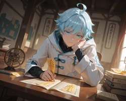 (Patreon) GabrAil - Shenhe [AI Generated] 作品封面