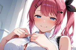 [AI Generated] 倉持〇るとと昼間からおへやで 作品封面