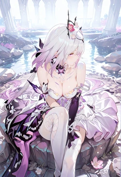 [MoekoAI] Castorice Pose [AI Generated] 作品封面