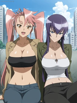 [Patreon] (artkoikoi) High School of the Dead Sets (AI Generated) 作品封面
