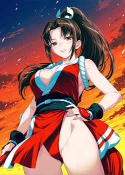 (KhenAi) Mai Shiranui (Ai Generated) 作品封面