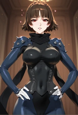ChocoPizza - Makoto Niijima 423 preg end (Patreon) [AI Generated] 作品封面